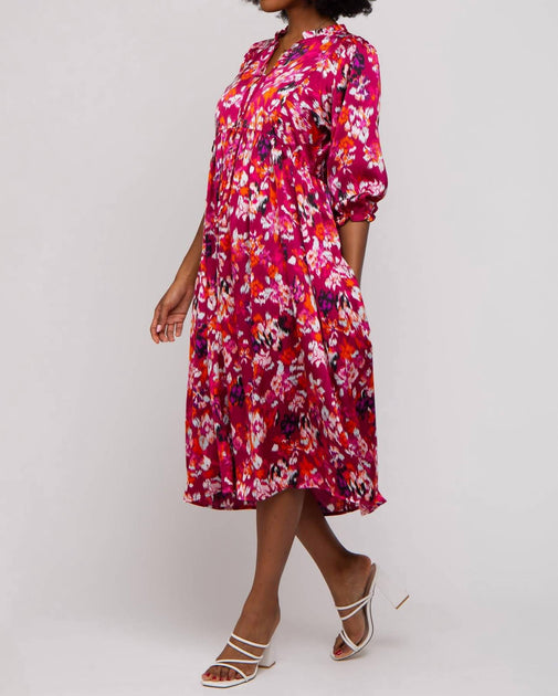 umgee Pembrooke Knit Dress Multi Large 3