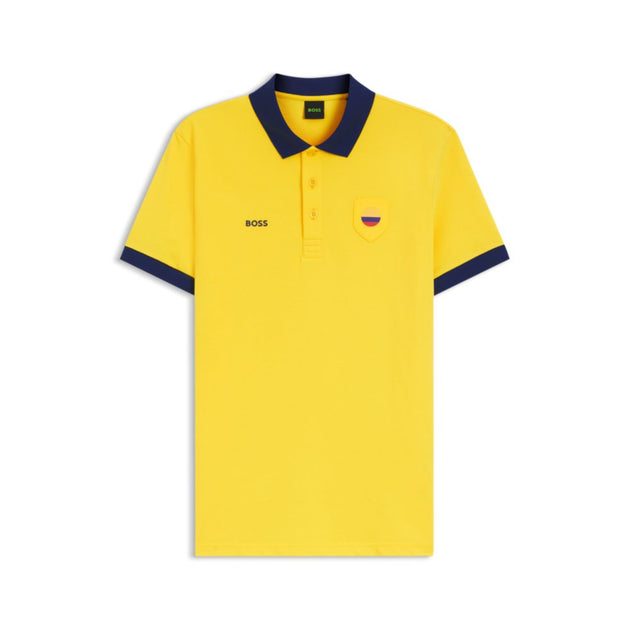 Boss Paddy Polo Shirt Yellow XXL 2