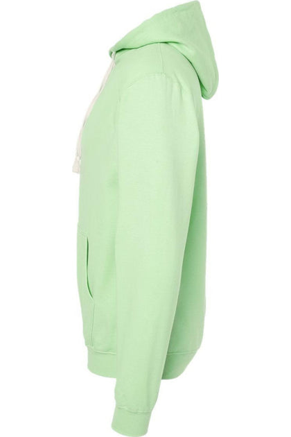 Tultex Unisex Hooded Sweatshirt Green XSmall 4