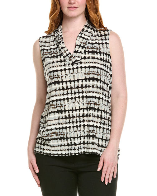 Anne Klein Plus Blouse Beige US 0 2