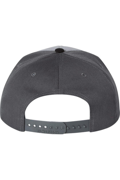 Richardson Twill Back Trucker Cap Schwarz 3