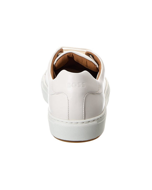 BOSS MIRAGE ホワイトスニーカー　美品 Hugo Boss Mirage leather white sneakers | eBay