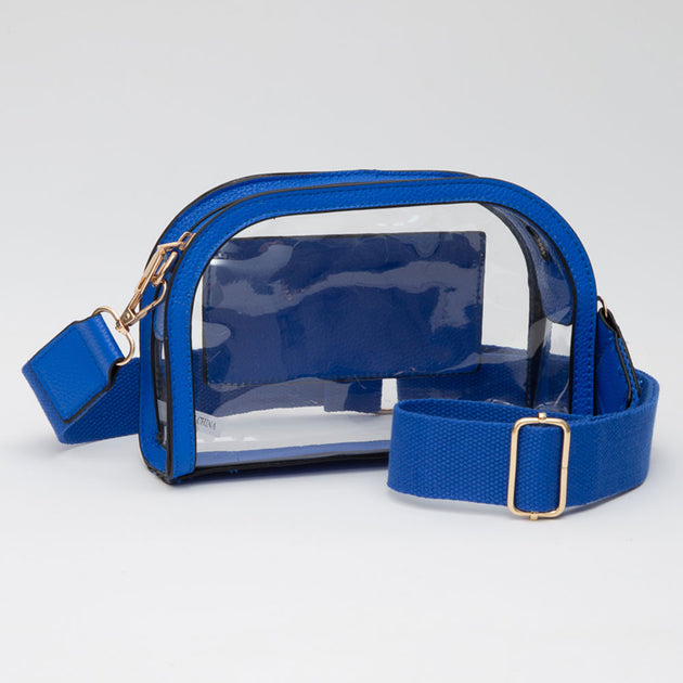 FASHNZFAB Transparent Crossbody Camera Bag Multi One Size 4