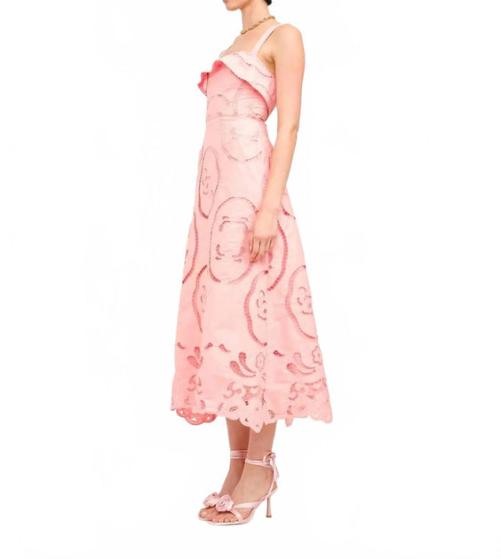 Sofie the Label Palermo Dress Pink Small 4