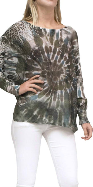 GIGI MODA Donatella Sweater Silver One Size 2