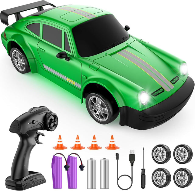 BBTEE RC Drift Car 1:24 Scale Green 3