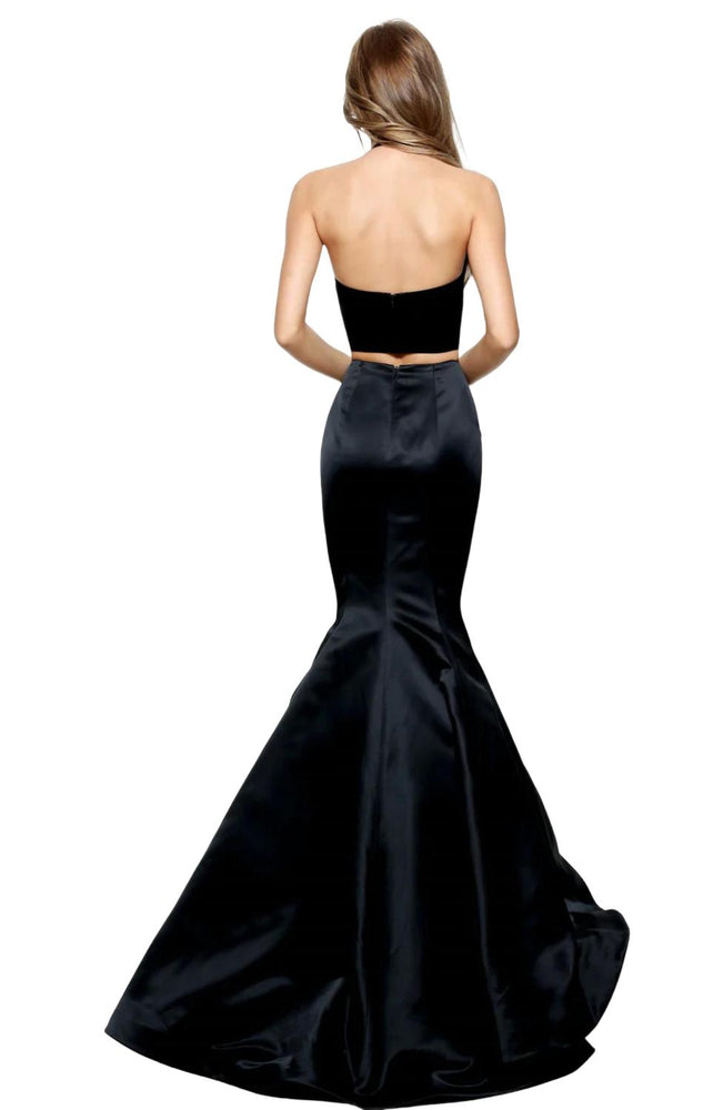 sherri hill black two piece dress Satin Two-Piece Prom In Lorde Divides Fans By This two piece stellar Size:AU 6 (US 2) Production_Paused