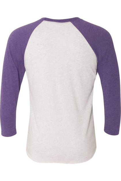 Next Level Triblend Three-Quarter Raglan T-Shirt Multi Medium 3