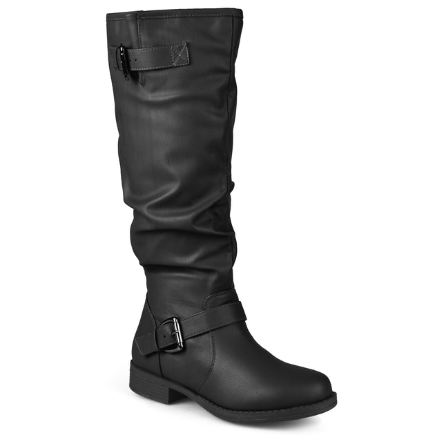 Journee Collection Stormy Women's Riding Boot Brown US 8.5 2