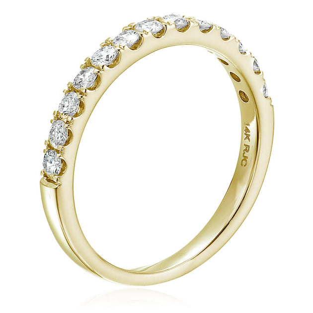 Vir Jewels Wedding Band 14K Gold Silver US 9 3