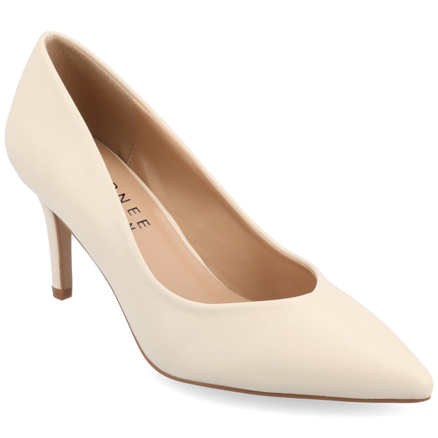 Journee Collection Gabriella Pumps White US 10 2
