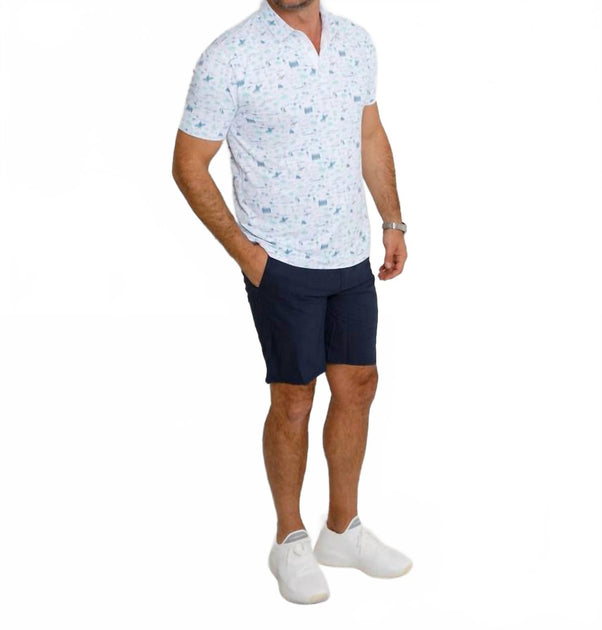 AndersonOrd Beachfront Polo Blue 2X 3