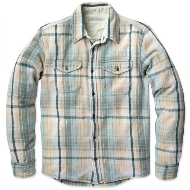 Outerknown Blake Shirt Beige Small 2