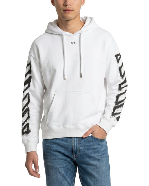 Off-White Virgil Spray Arrow Hoodie White XL 2