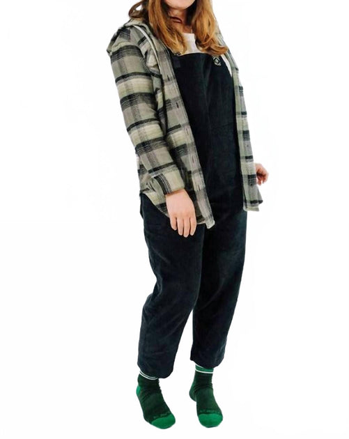 KAVU Jess Flannel Hoodie Multi Medium 2
