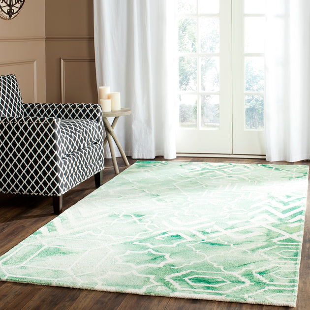 Safavieh DDY678 Area Rug Green/Ivory 2