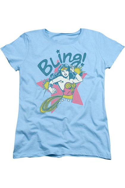 Gildan DC Comics Bling T-Shirt Blue Small 2