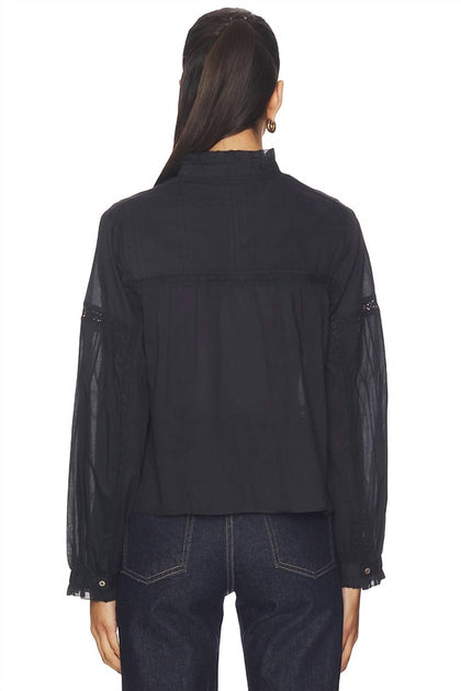 Cleobella Morea Top Black Large 4