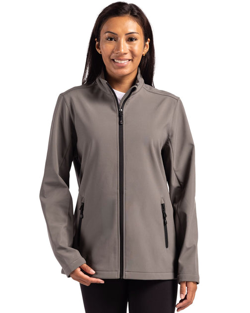 Clique Tempo Stretch Full Zip Softshell Jacket Blue Small 4