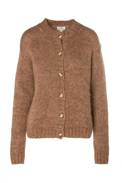 Hartford Maxie Knit Cardigan Brown XL 2