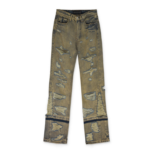 Who Decides War Gnarly Straight-Fit Jeans Green 26 2