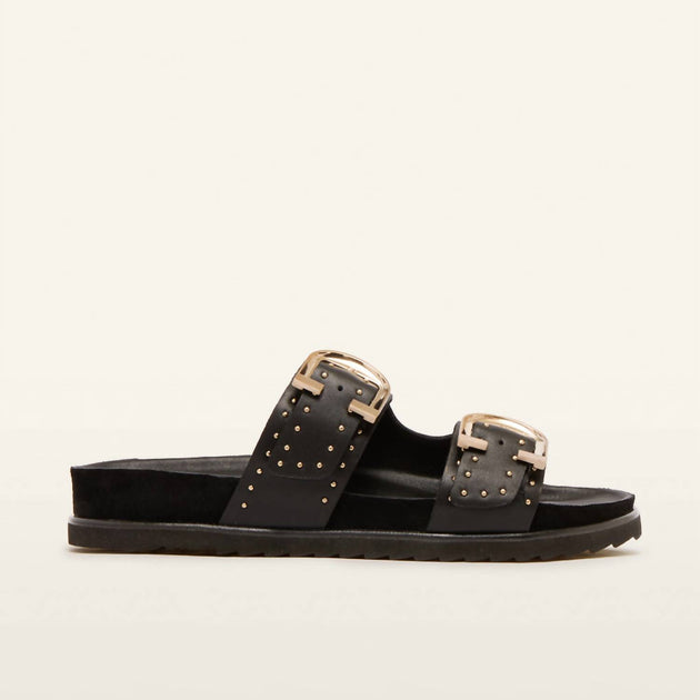 FRANKIE4 Deon Slides Black US 9.5 2