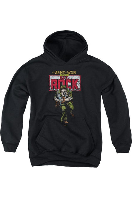 Gildan DC Comics Sgt Rock Hoodie Black Medium 2