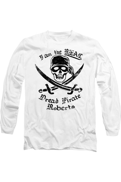Gildan Princess Bride The Real DPR Long Sleeve T-Shirt White XL 2
