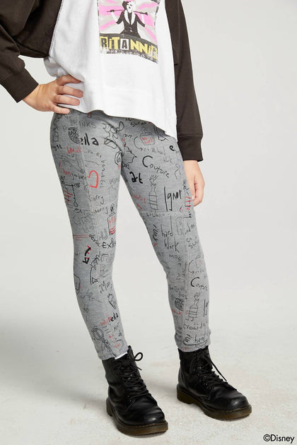 Chaser Disney Cruella De Vil Look Fabulous Leggings Gris US 4 3