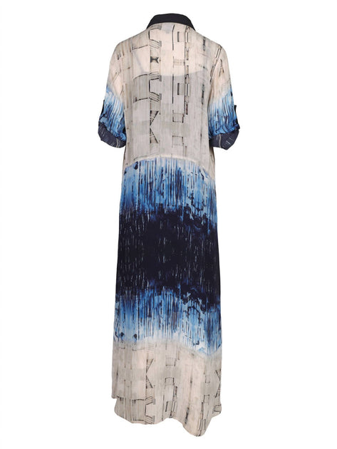 NU Denmark Tiana Maxi Dress Grey Small 3