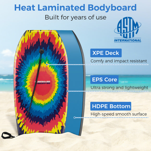 Hivvago Multicolor3 Body Board 33/37/41 Inches 4