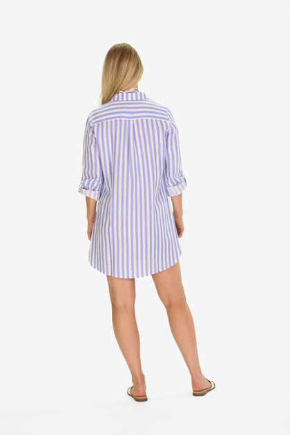 Duffield Lane The Flagler Cover Up Blue Large 2