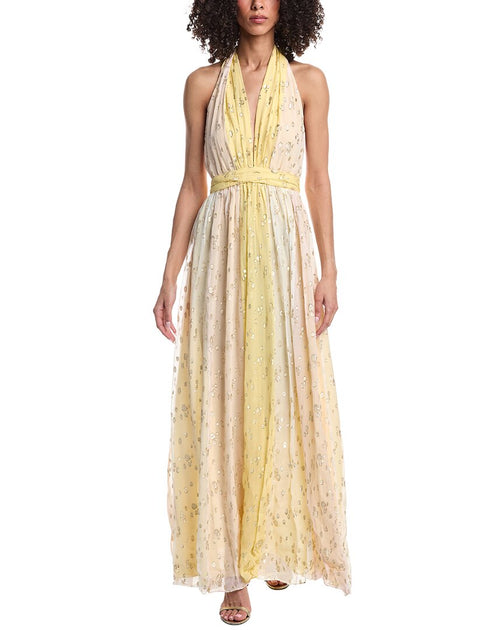 Robe Ramy Brook Leigh Jaune US 16 2