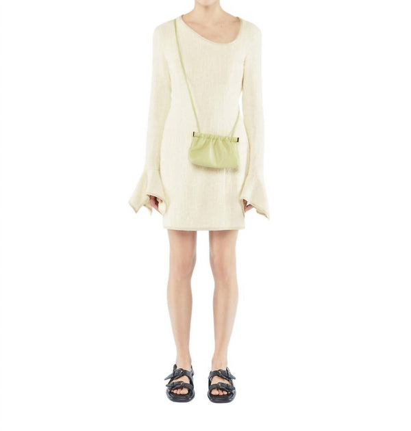 Nanushka Elva Kleid Gelb Medium 2