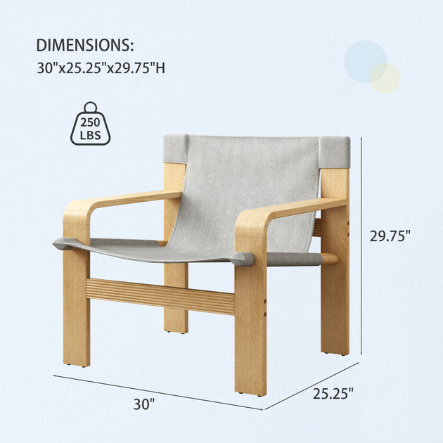 GOODSILO Lounge Armchair Light Grey 4