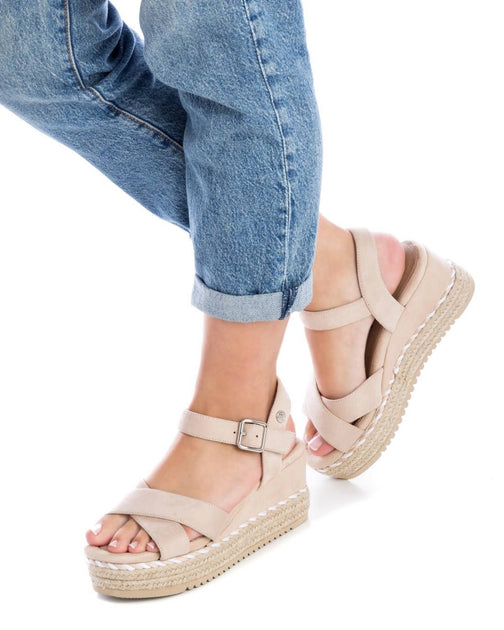 XTI Wedge Sandals Beige US 5 4