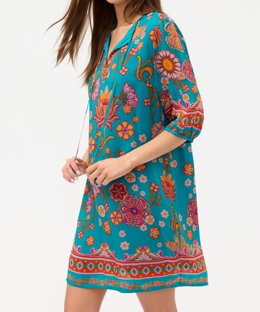 Johnny Was Lavinia Dress Multi Small 3