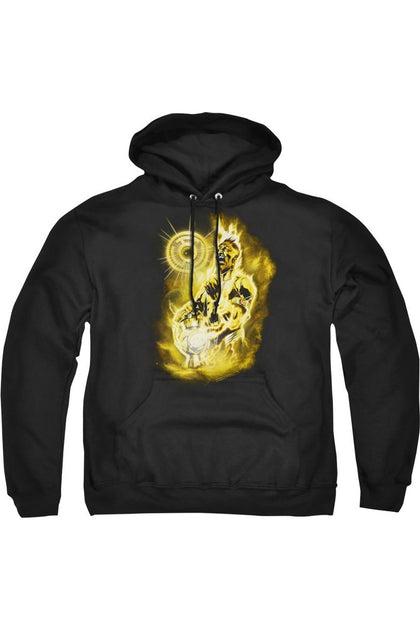 Gildan Green Lantern Sinestro Nebula Hoodie Black Medium 2