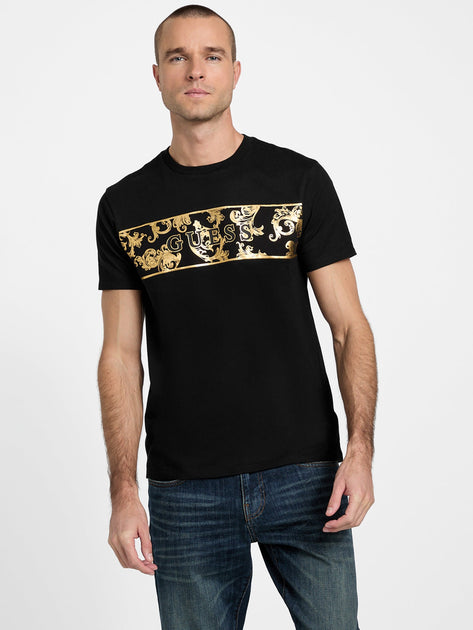 Guess Factory Elden T-Shirt Black Small 2