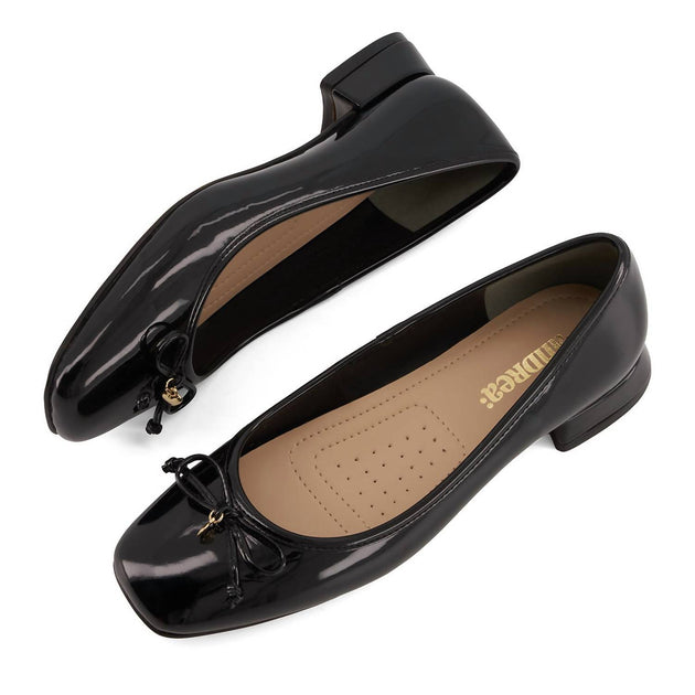 Andrea Heeled Ballerinas Black US 9 3