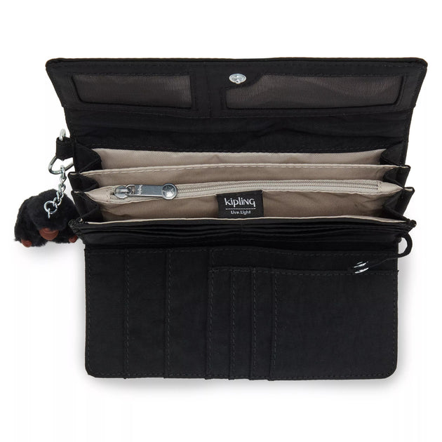 Kipling Rubi Wristlet Wallet Black 4