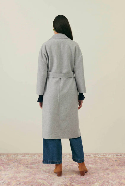 Louise Misha Sullyne Coat Grey 36 4