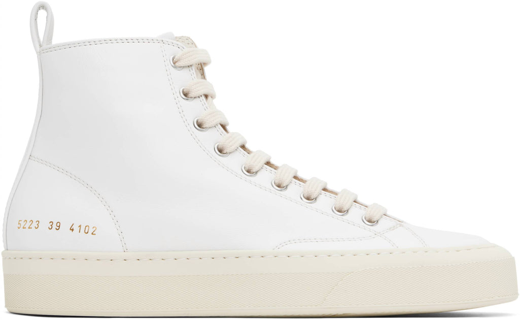 Common Projects Tournament High Sneaker White EU 40 2