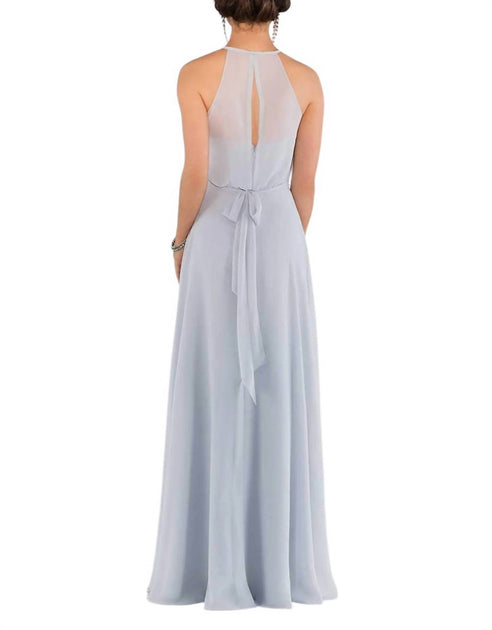 Sorella Vita Modern Flowing Bridesmaid Dress In Arctic Blue