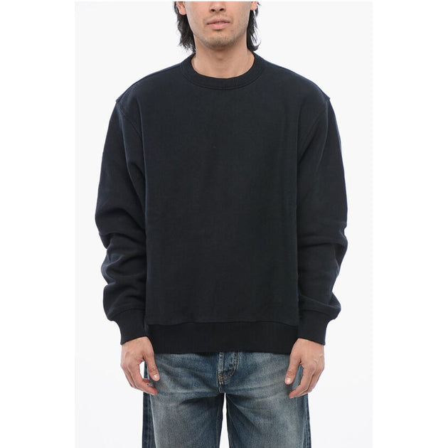 【送料&関税込】Burberry Sweatshirt Burberry - Cotton crew-neck sweatshirt black - The Corner