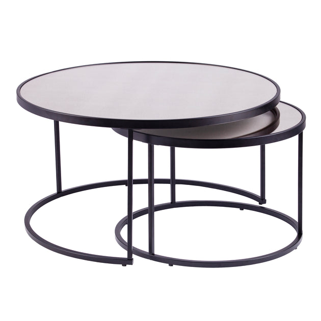 SEI Downham Nesting Coffee Tables 2Pc Set 3