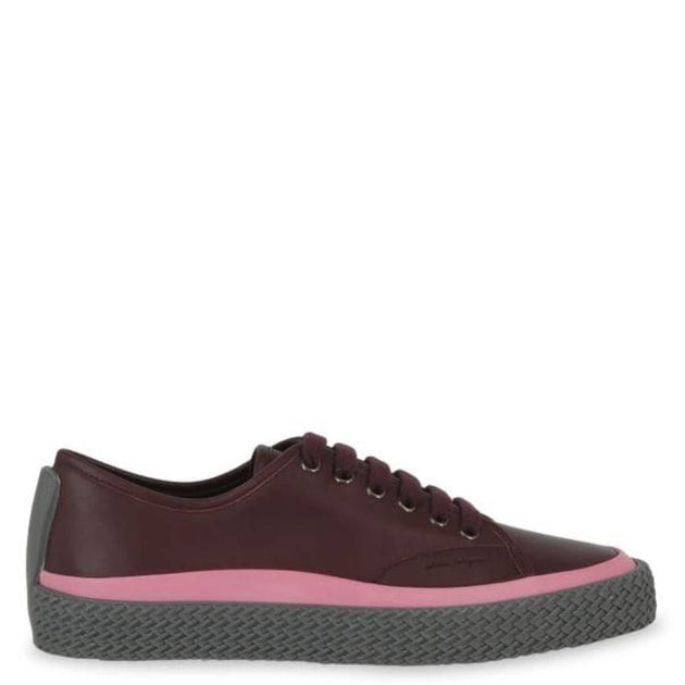 Salvatore Ferragamo Ferragamo Storm Leather Low-Top Sneakers