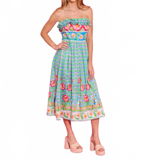 Alden Adair Catherine Dress Multi XSmall 3