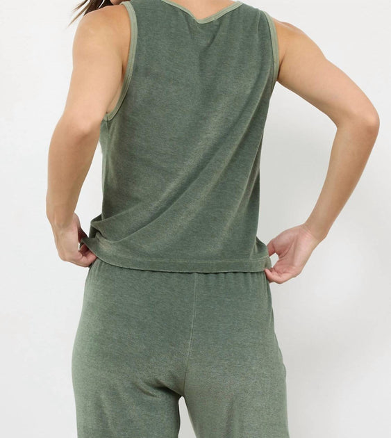LAmade Sonny Velour Tank Top Multi Large 3