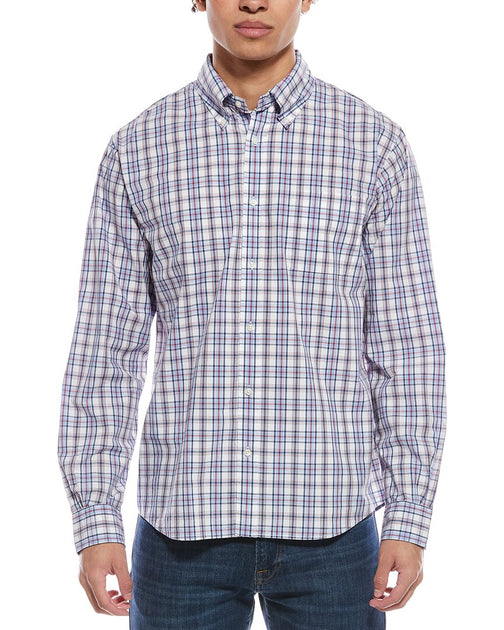 Brooks Brothers Poplin Shirt Purple Small 2